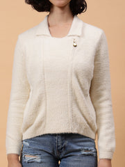 Gaiia Women Stylish Winter Warm Fur Jacket