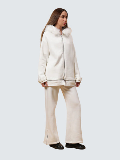 Gaiia Teddy Jacket Co-Ord Set