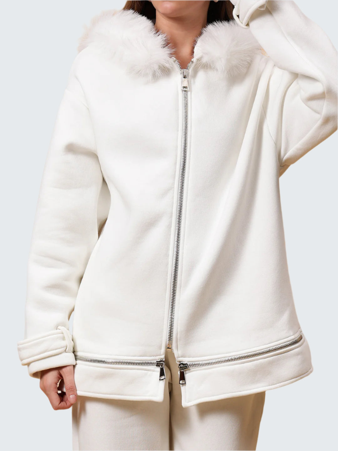 Gaiia Teddy Jacket Co-Ord Set