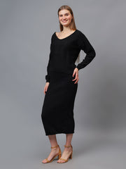 Gaiia Self Shimmer Skirt Co-Ord Set