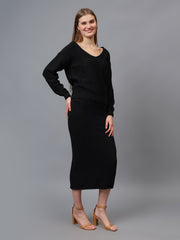 Gaiia Self Shimmer Skirt Co-Ord Set