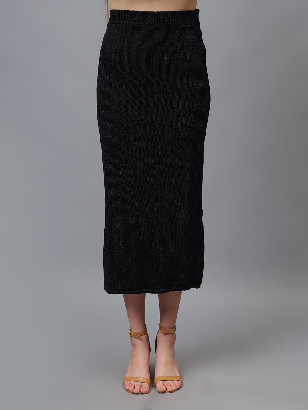 Gaiia Self Shimmer Skirt Co-Ord Set