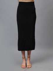 Self Shimmer Skirt Co-Ord Set