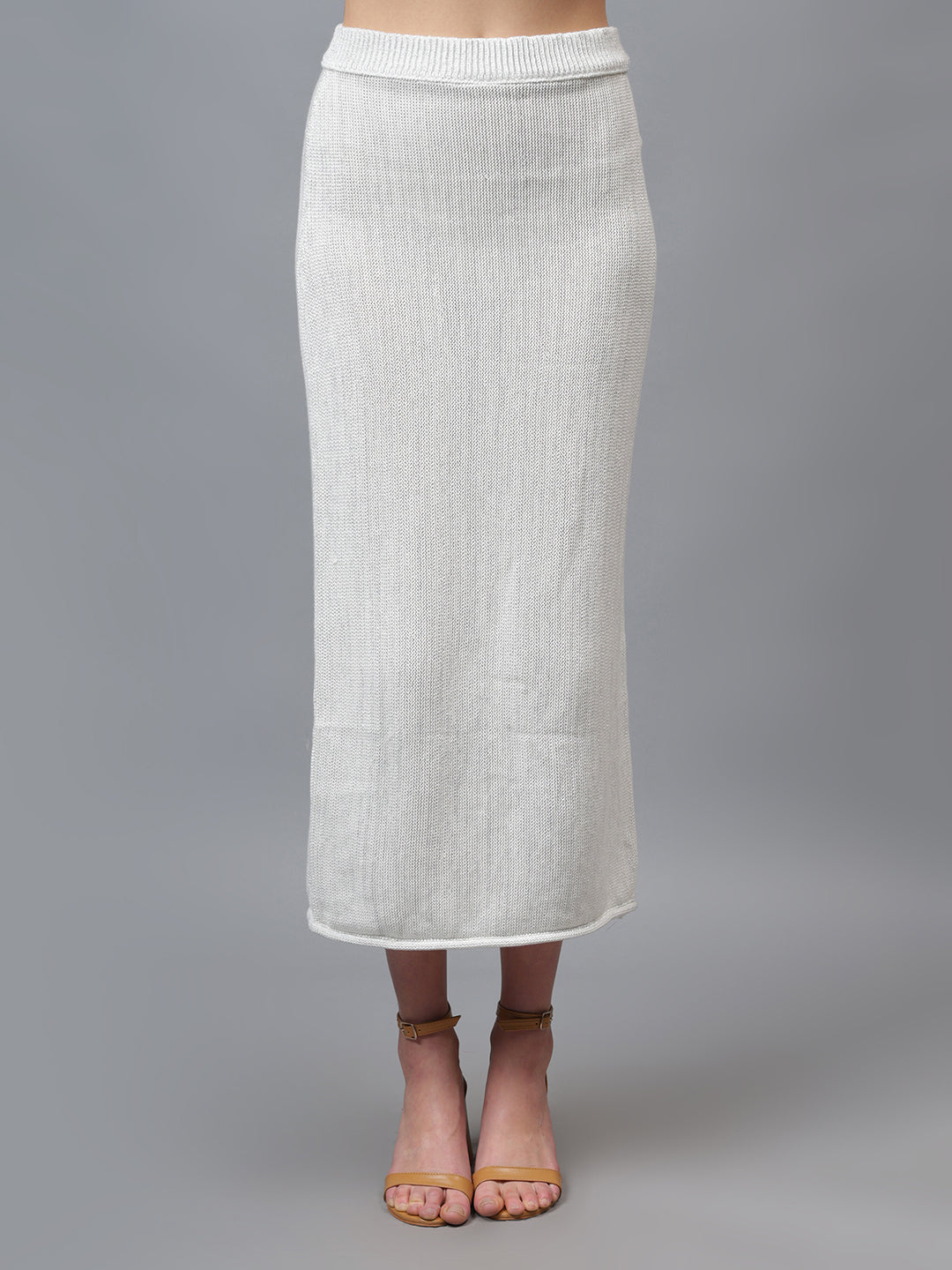 Gaiia Self Shimmer Skirt Co-Ord Set