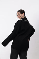 Gaiia Women Oversized Short Coat