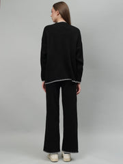 Gaiia New Round Neck Pocket Pattern Co-Ord Set