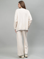 Gaiia New Round Neck Pocket Pattern Co-Ord Set