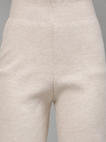 Gaiia Women Solid Color High Neck Co-Ord Set