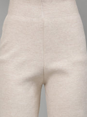 Gaiia Women Solid Color High Neck Co-Ord Set