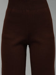 Gaiia Women Solid Color High Neck Co-Ord Set