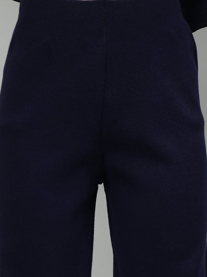 Gaiia Women Solid Color High Neck Co-Ord Set