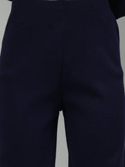 Gaiia Women Solid Color High Neck Co-Ord Set