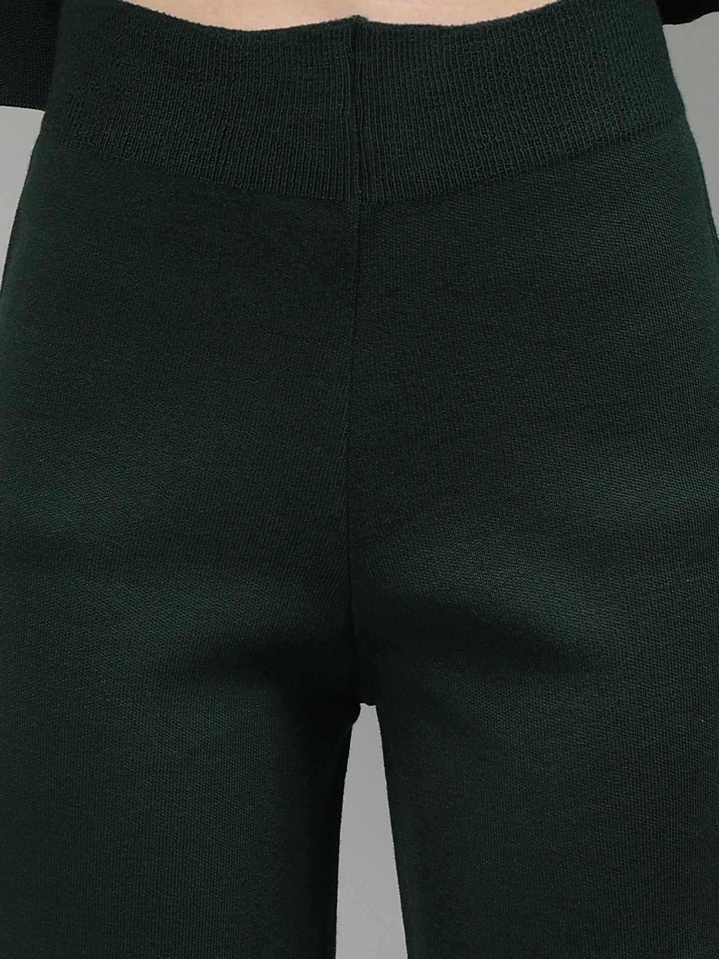 Gaiia Women Solid Color High Neck Co-Ord Set