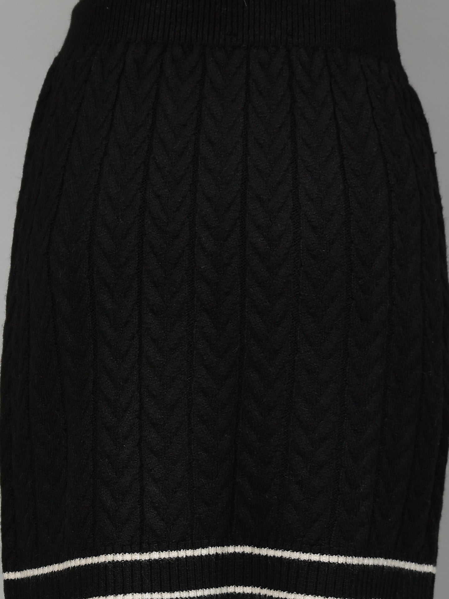 Gaiia Casual Long Sleeve Sweater Skirt Sets