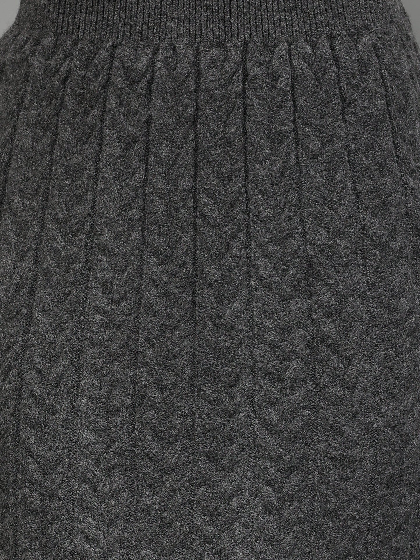 Gaiia Casual Long Sleeve Sweater Skirt Sets