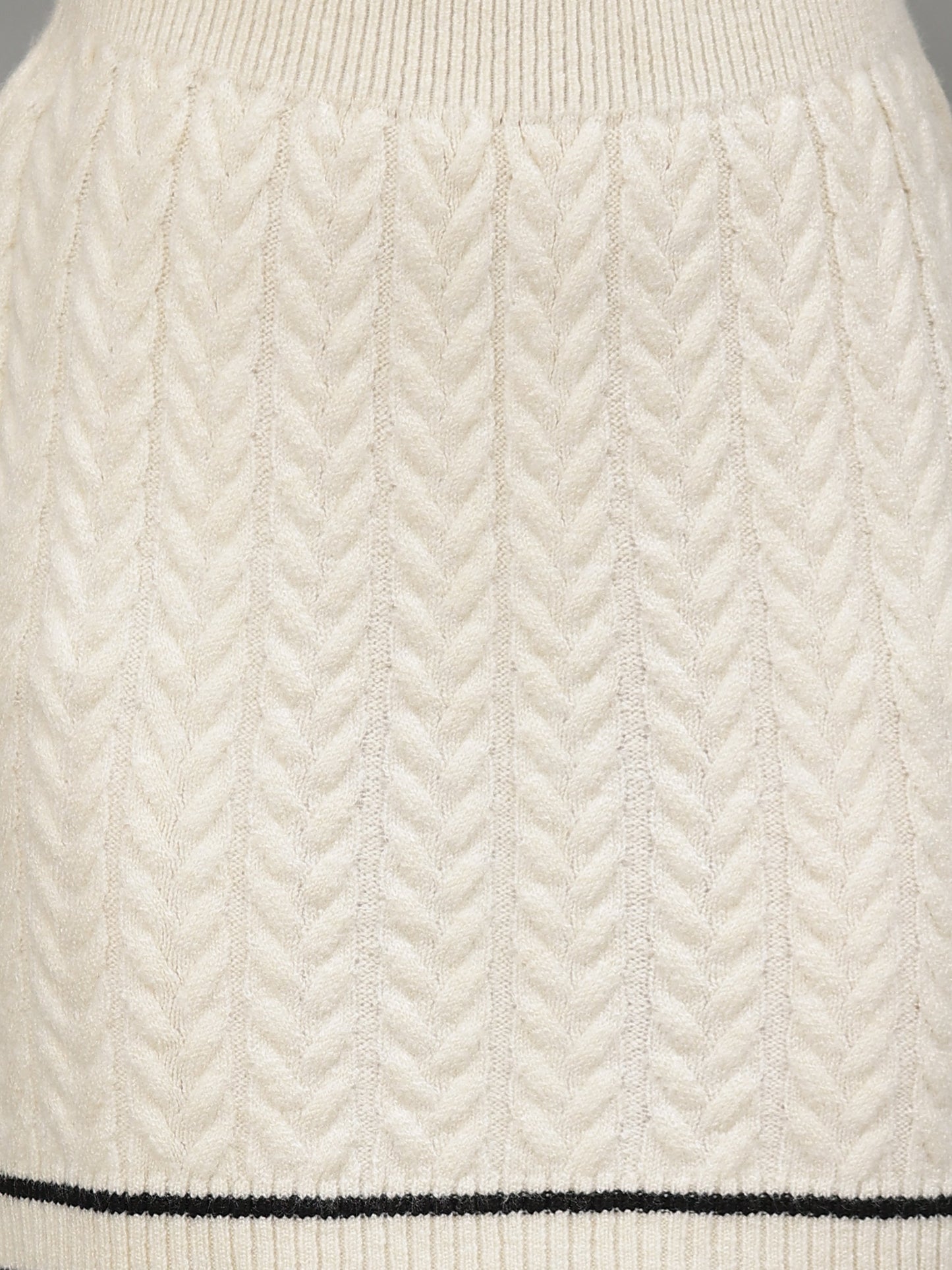 Gaiia Casual Long Sleeve Sweater Skirt Sets