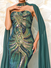 Gaiia Emerald Empress Gown - Green