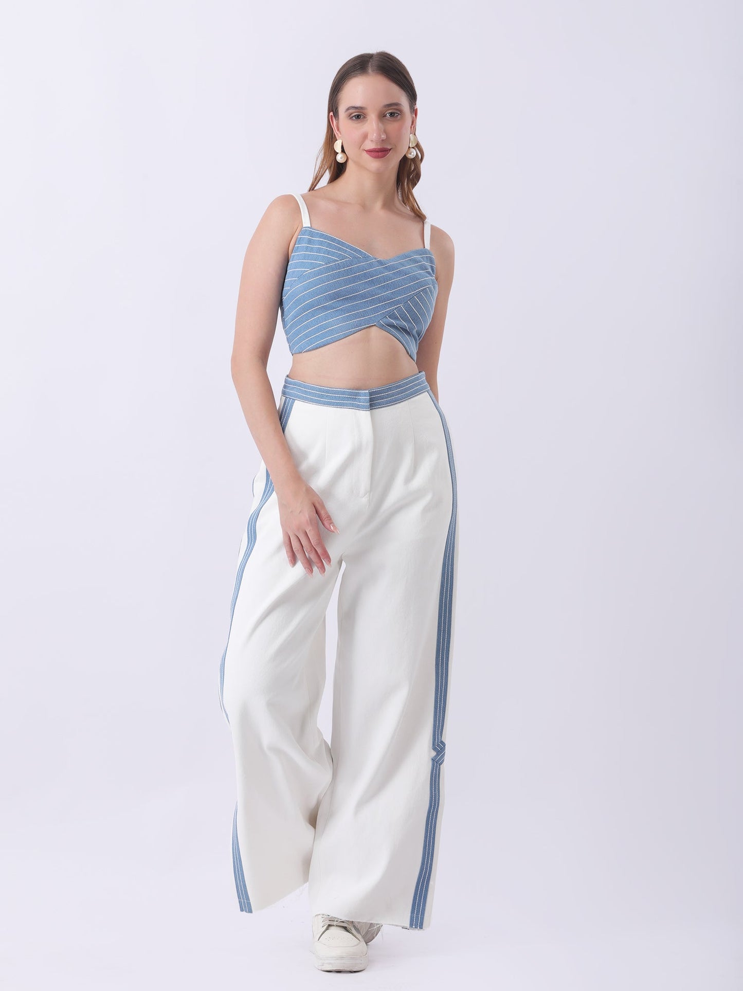 Gaiia Denim Co-Ord Set
