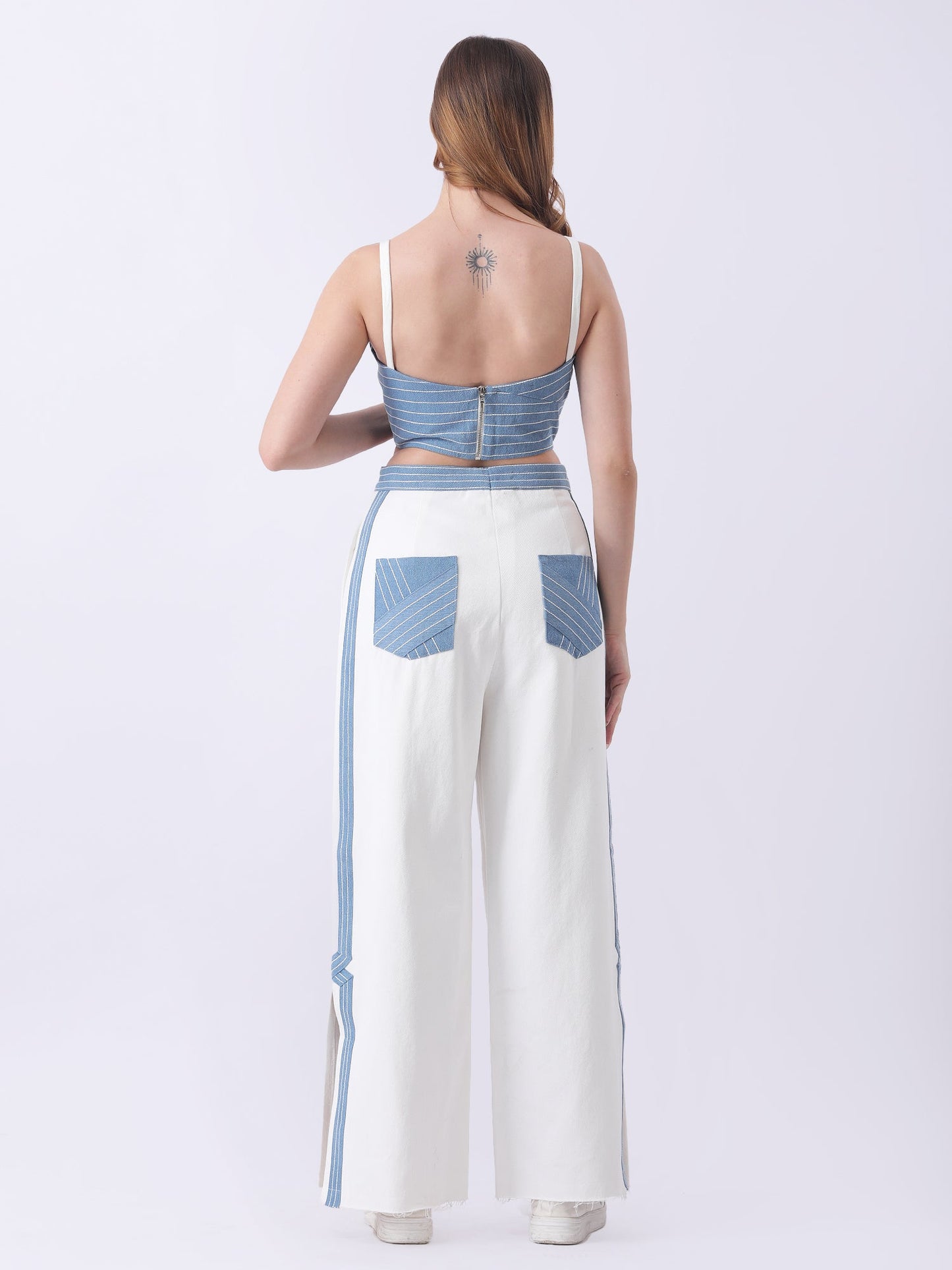 Gaiia Denim Co-Ord Set