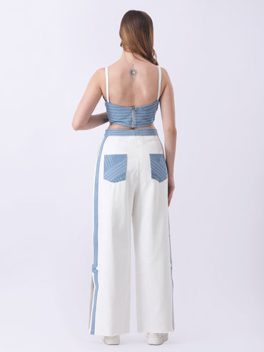 Gaiia Denim Co-Ord Set