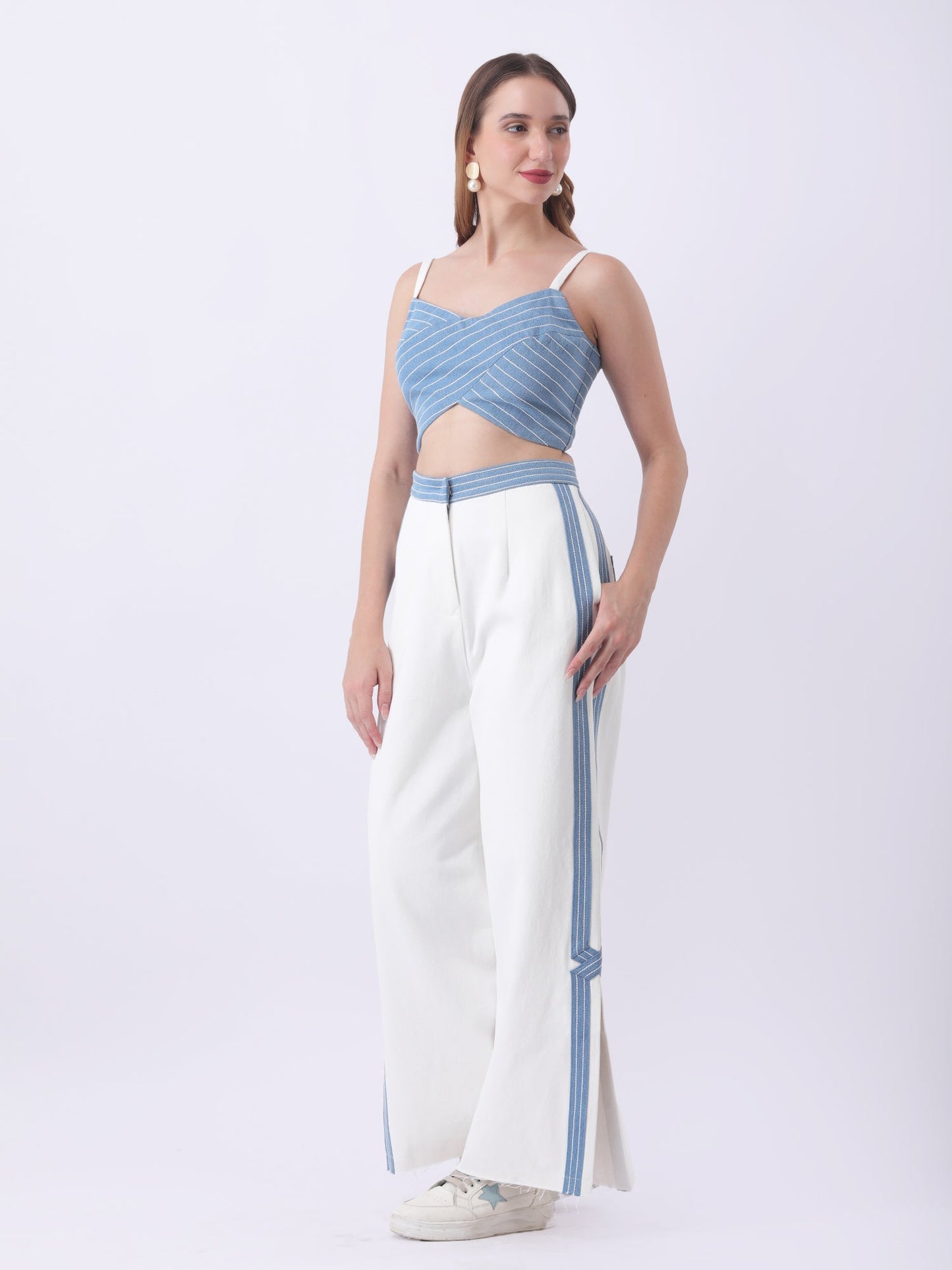 Gaiia Denim Co-Ord Set