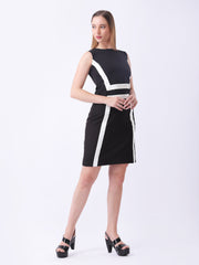 Gaiia Formal Bodycon Dress - Black