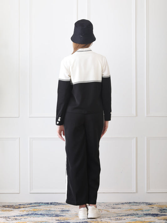 Gaiia Three Piece Loungewear Co-Ord Set - Black