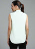 Women Pocket Stone Sleeveless Shirt