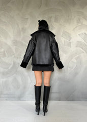 Gaiia Vintage Shearling Jacket
