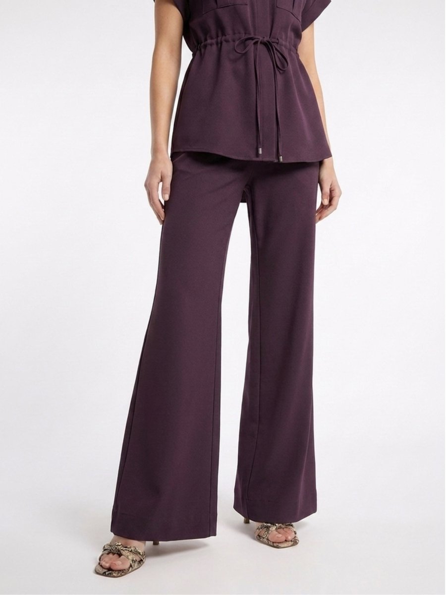 Beige Solid Satin Co - Ord Set - GAIIA