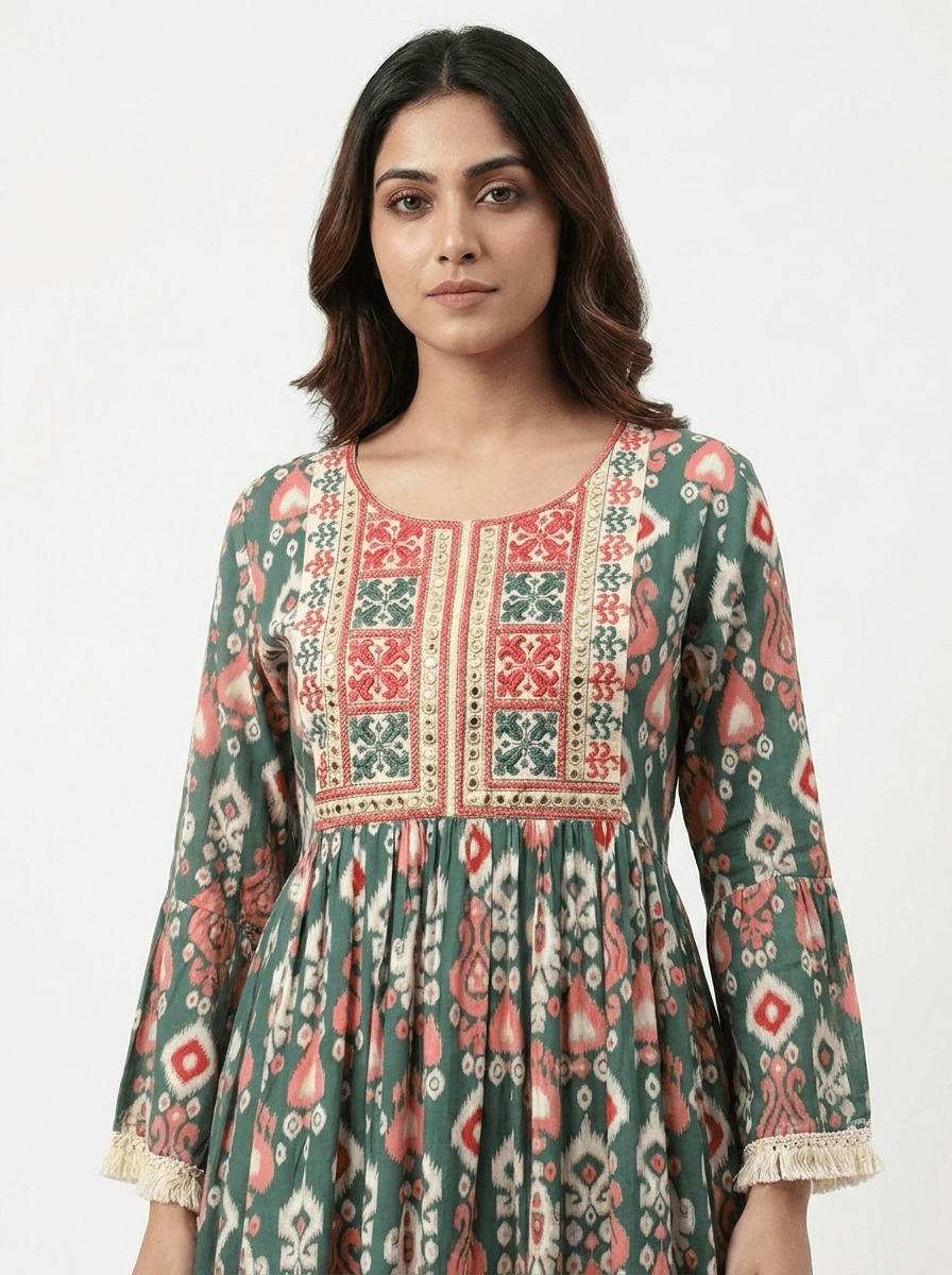 Bloom Theory Embroidered Dress - GAIIA