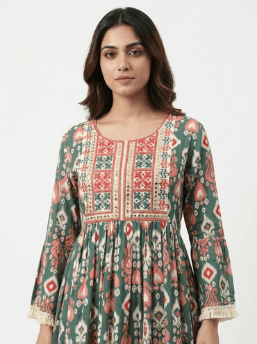 Bloom Theory Embroidered Dress - GAIIA
