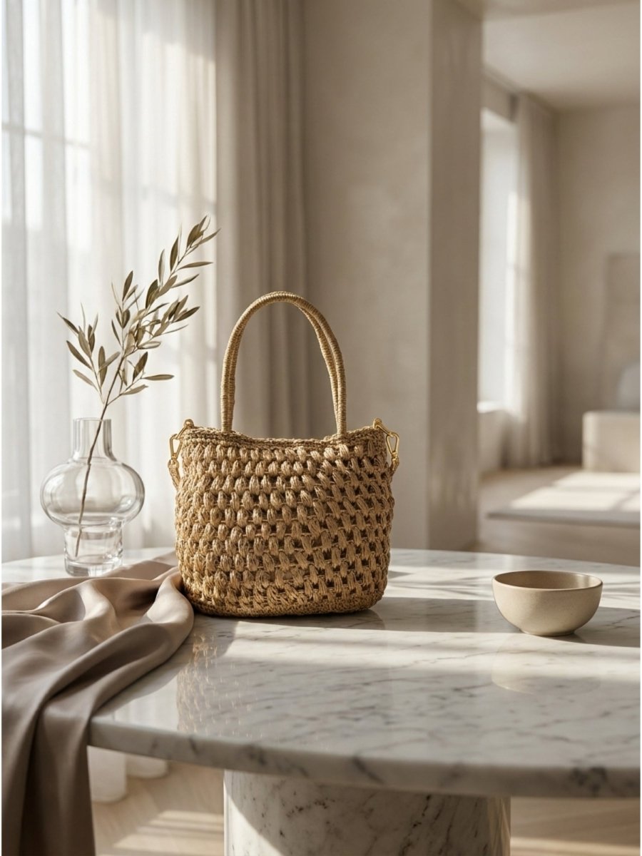 Eco - Friendly Crochet Handbag - GAIIA