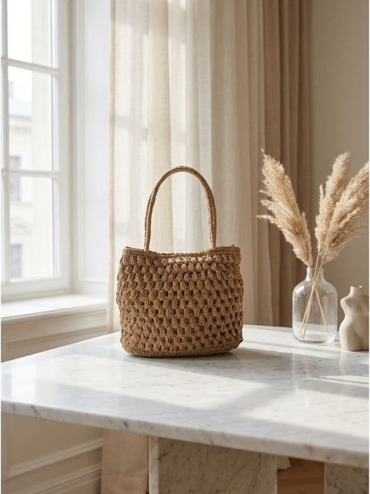 Eco - Friendly Crochet Handbag - GAIIA