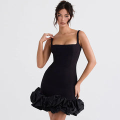 RUFFLE DRESS
