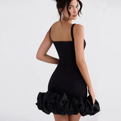 RUFFLE DRESS