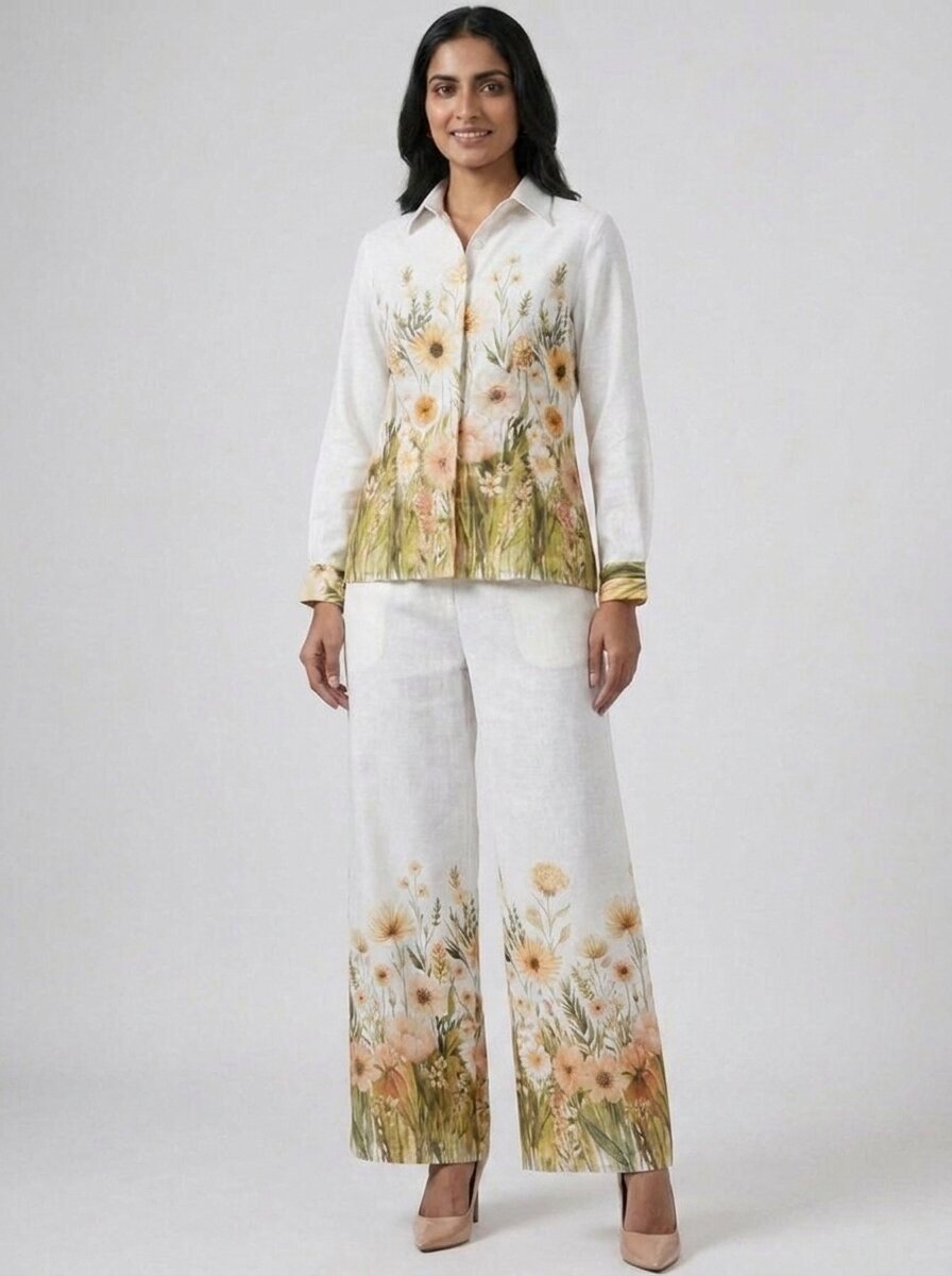 Floral Print Comfy Co-Ord Set | GAIIA - GAIIA
