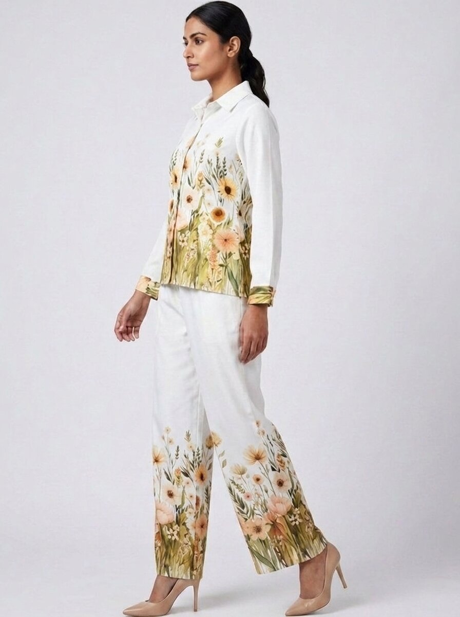 Floral Print Comfy Co-Ord Set | GAIIA - GAIIA