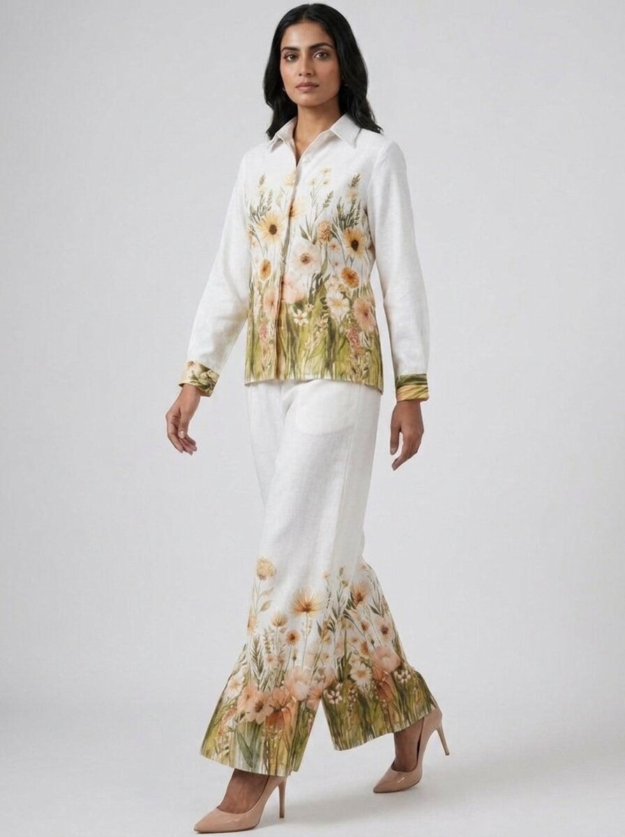 Floral Print Comfy Co-Ord Set | GAIIA - GAIIA
