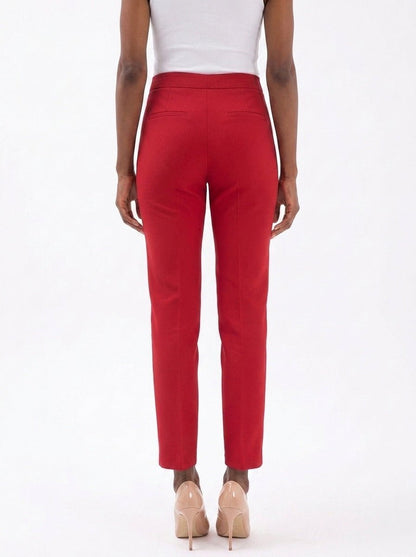 Gaiia Solid Color Trouser With Crease - GAIIA