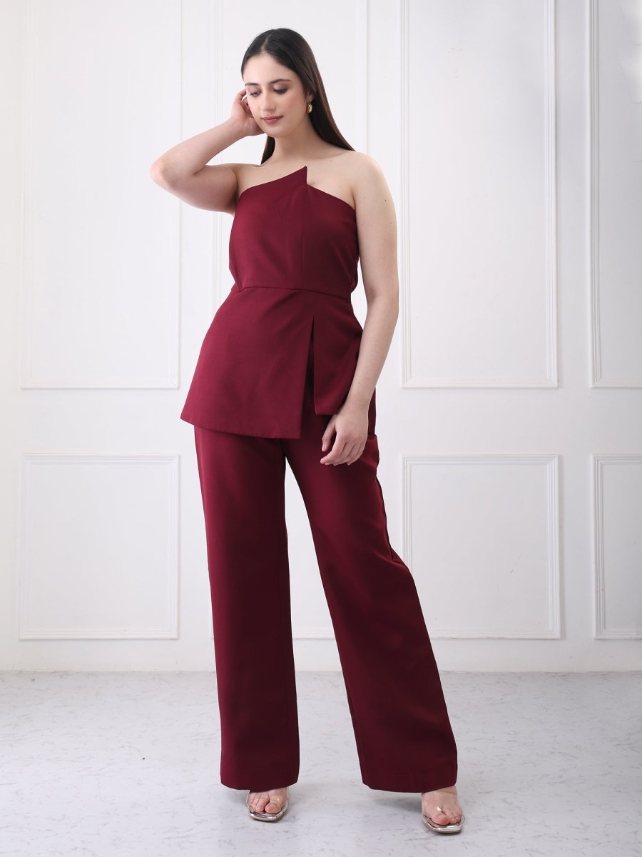 Gaiia Vanillia - Strapless Solid Co - Ord Set - GAIIA