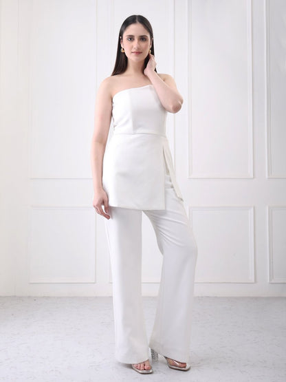 Gaiia Vanillia - Strapless Solid Co - Ord Set - GAIIA