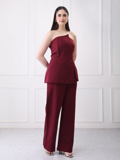 Gaiia Vanillia - Strapless Solid Co - Ord Set - GAIIA