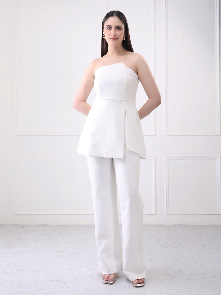 Gaiia Vanillia - Strapless Solid Co - Ord Set - GAIIA