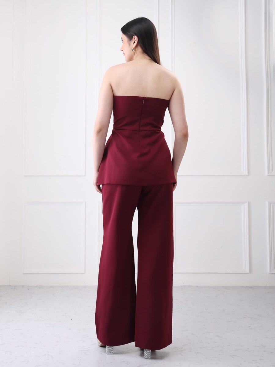 Gaiia Vanillia - Strapless Solid Co - Ord Set - GAIIA