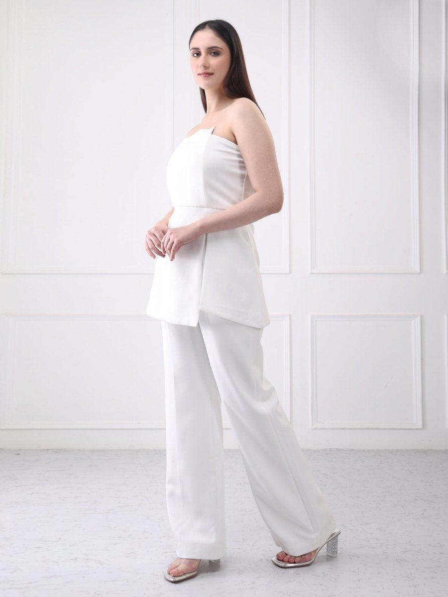 Gaiia Vanillia - Strapless Solid Co - Ord Set - GAIIA