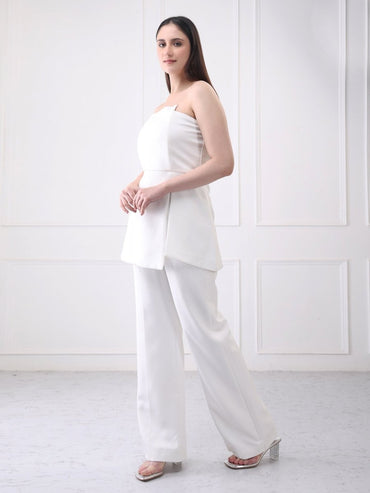 Gaiia Vanillia - Strapless Solid Co - Ord Set - GAIIA