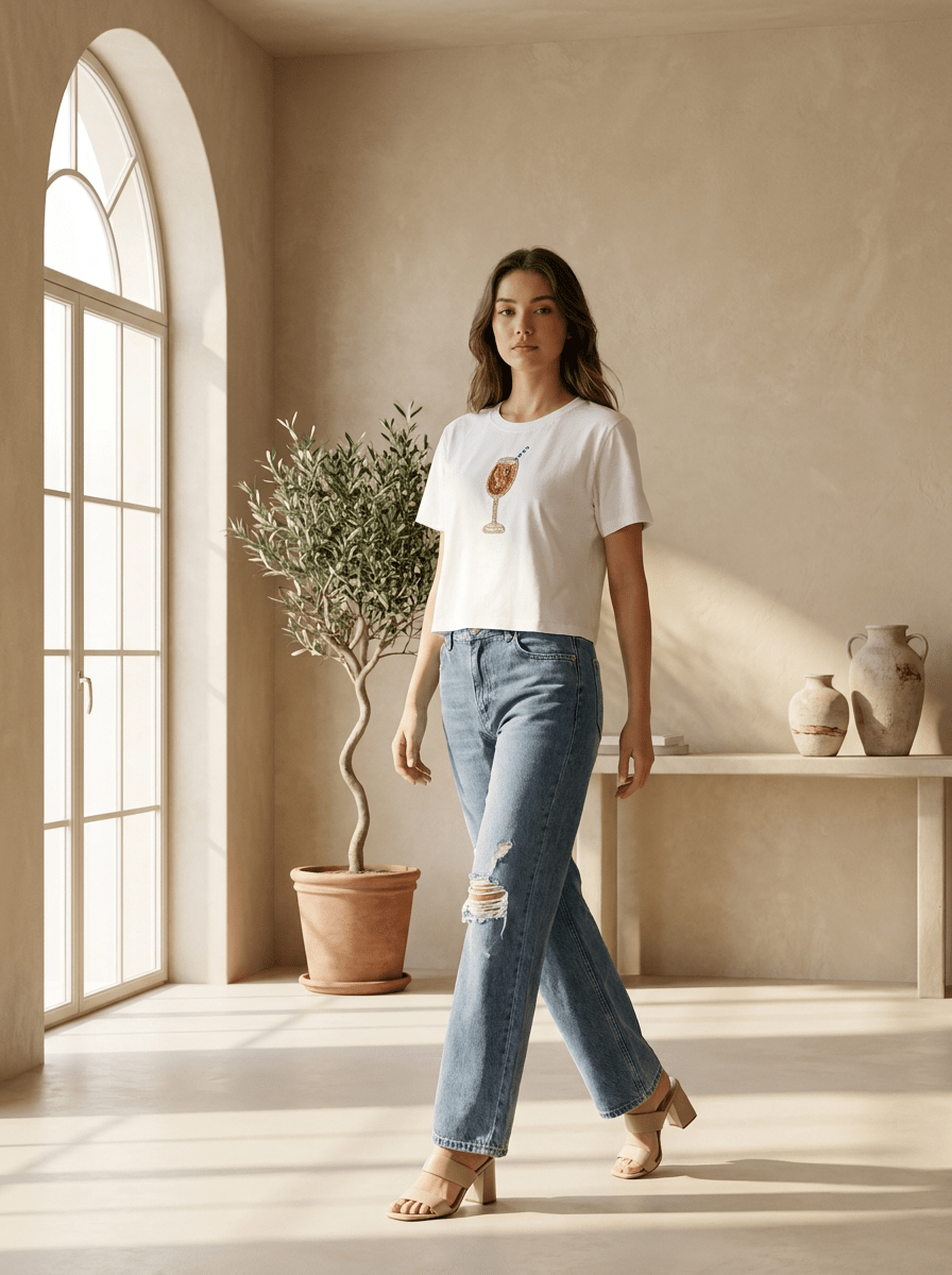 Hand Beaded Cocktail Beaded Crop Top - GAIIA