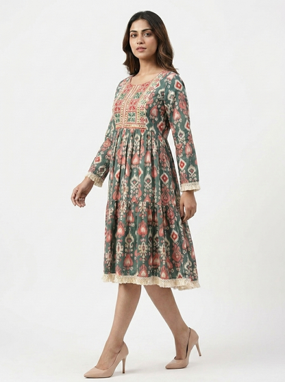 Bloom Theory Embroidered Dress
