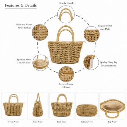 Luna Weave Hand-Crocheted Tote Bag - GAIIA